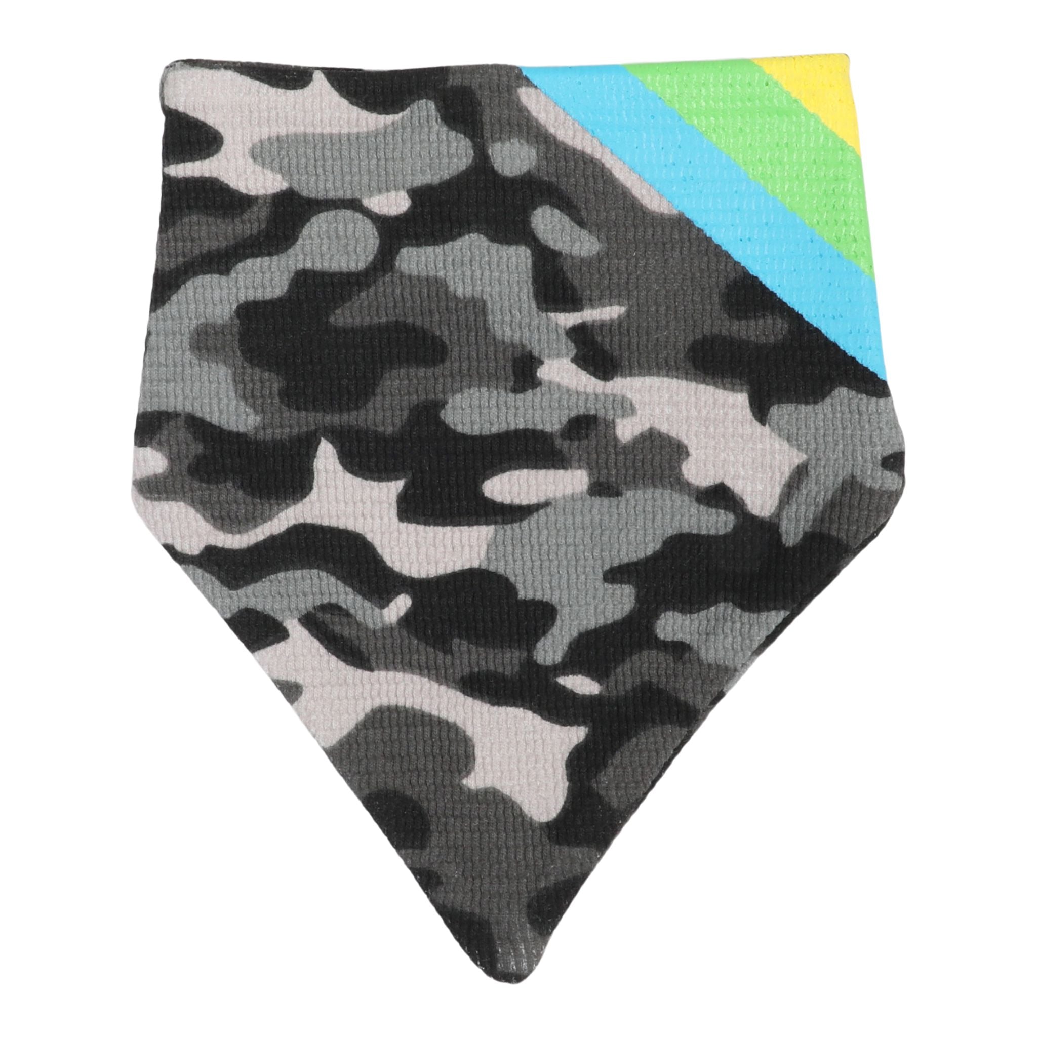 Black Camo Bandana Bib - Denny's