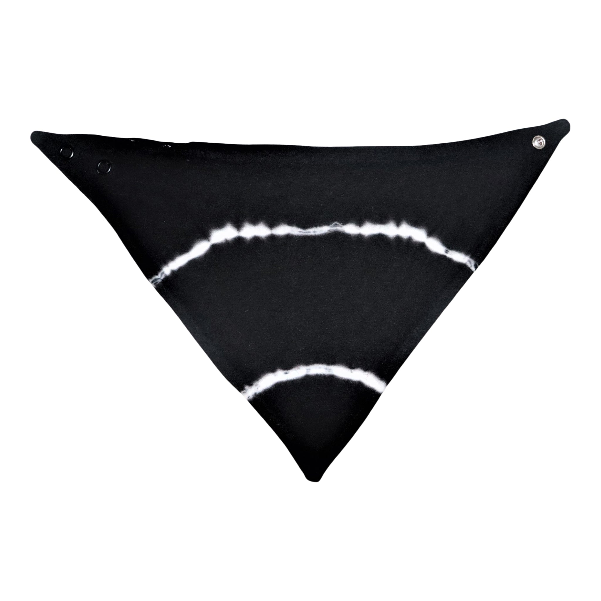Black Stripe Bandana Bib - Denny's