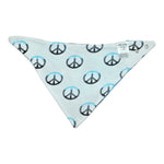 Blue Peace Bandana Bib - Denny's