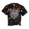 Short Sleeve Bleached Bon Jovi Tee with Cuts - Denny's