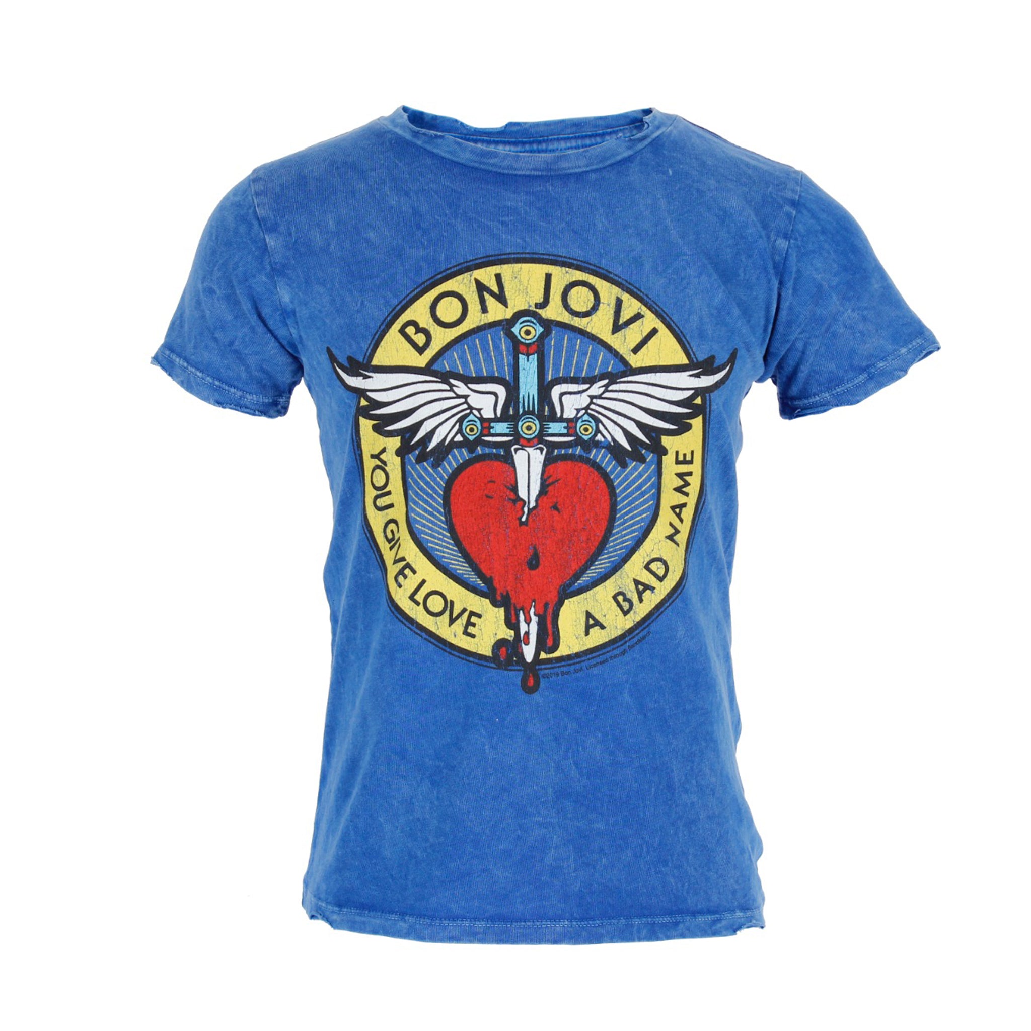 Bon Jovi Distressed Tee - Denny's