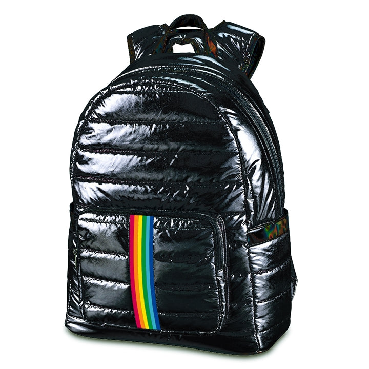 Puffer Black Backpack Rainbow Taping - Denny's