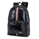 Stripe Strap Puffer Backpack - Denny's