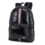 Stripe Strap Puffer Backpack - Denny's
