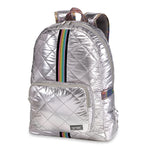 Stripe Strap Puffer Backpack - Denny's