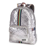 Stripe Strap Puffer Backpack - Denny's