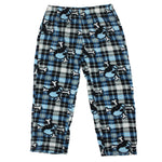 Skull Plaid Fleece Lounge - Denny's