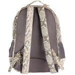 Grey Studded Python Backpack - Denny's
