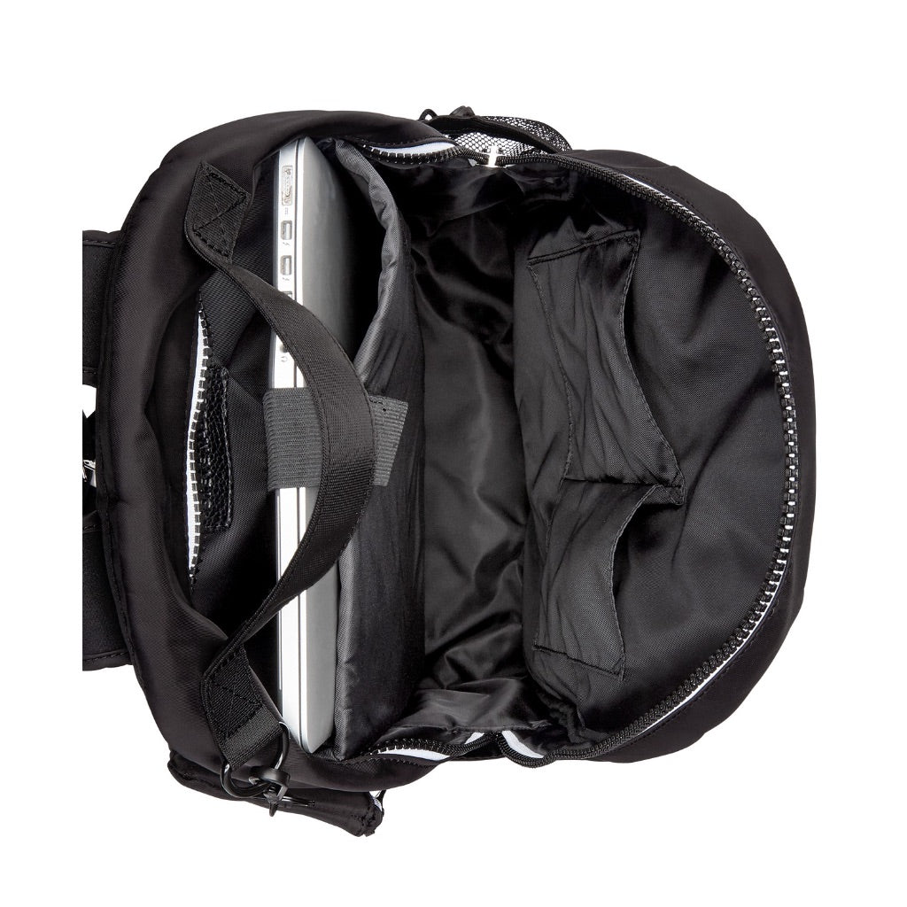 Nylon Backpack with Detatchable ID Pouch - Denny's