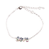 Bracelet Rainbow Love with Multi Stone - Denny's