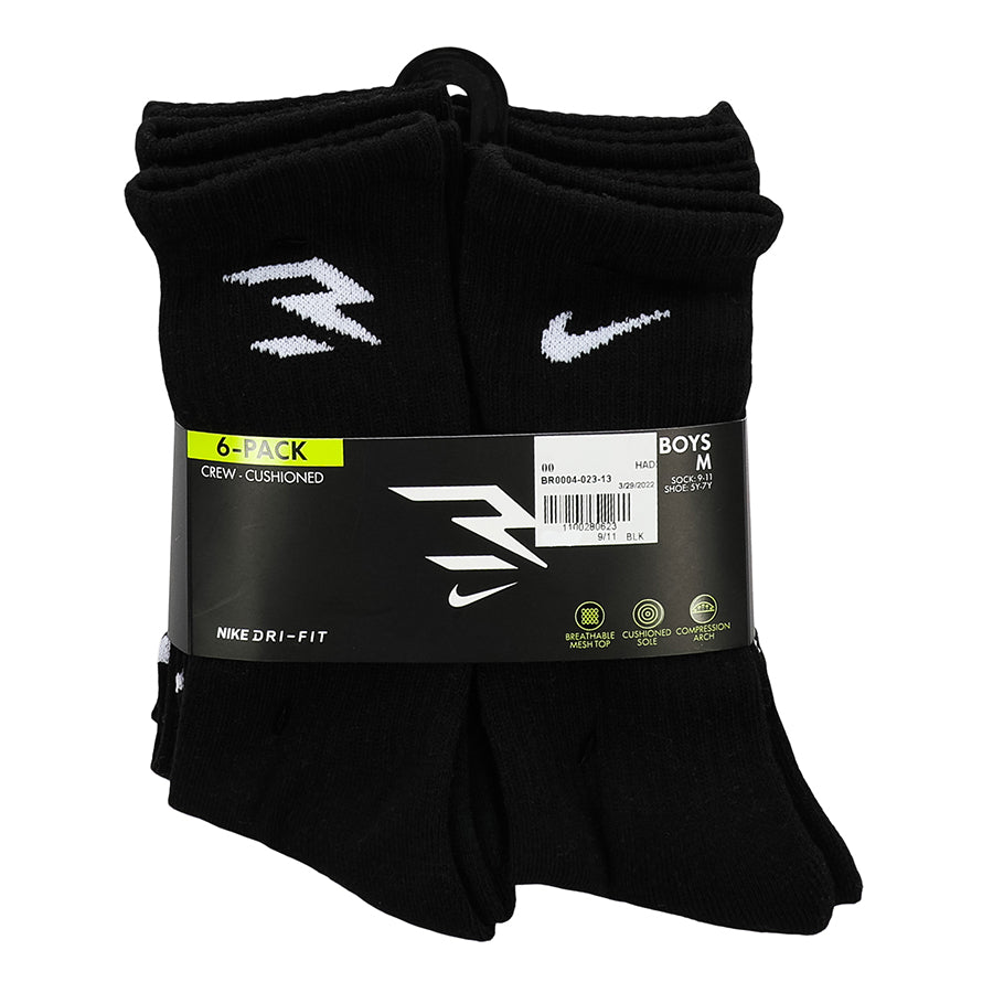 6pk Crew Sock - Denny's
