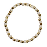 Two Toned Ball Bracelet 4mm - Denny's
