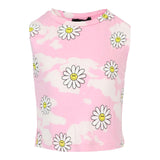 All Over Daisy Tie Dye Muscle Tee - Denny's
