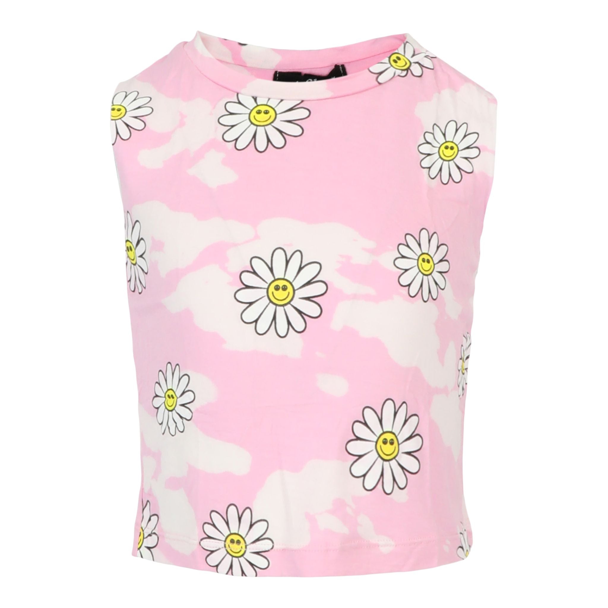 All Over Daisy Tie Dye Muscle Tee - Denny's