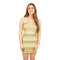 Stripe Keyhole Mini Dress - Denny's