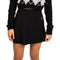 Solid Pleated Buckle Skirt - Denny's