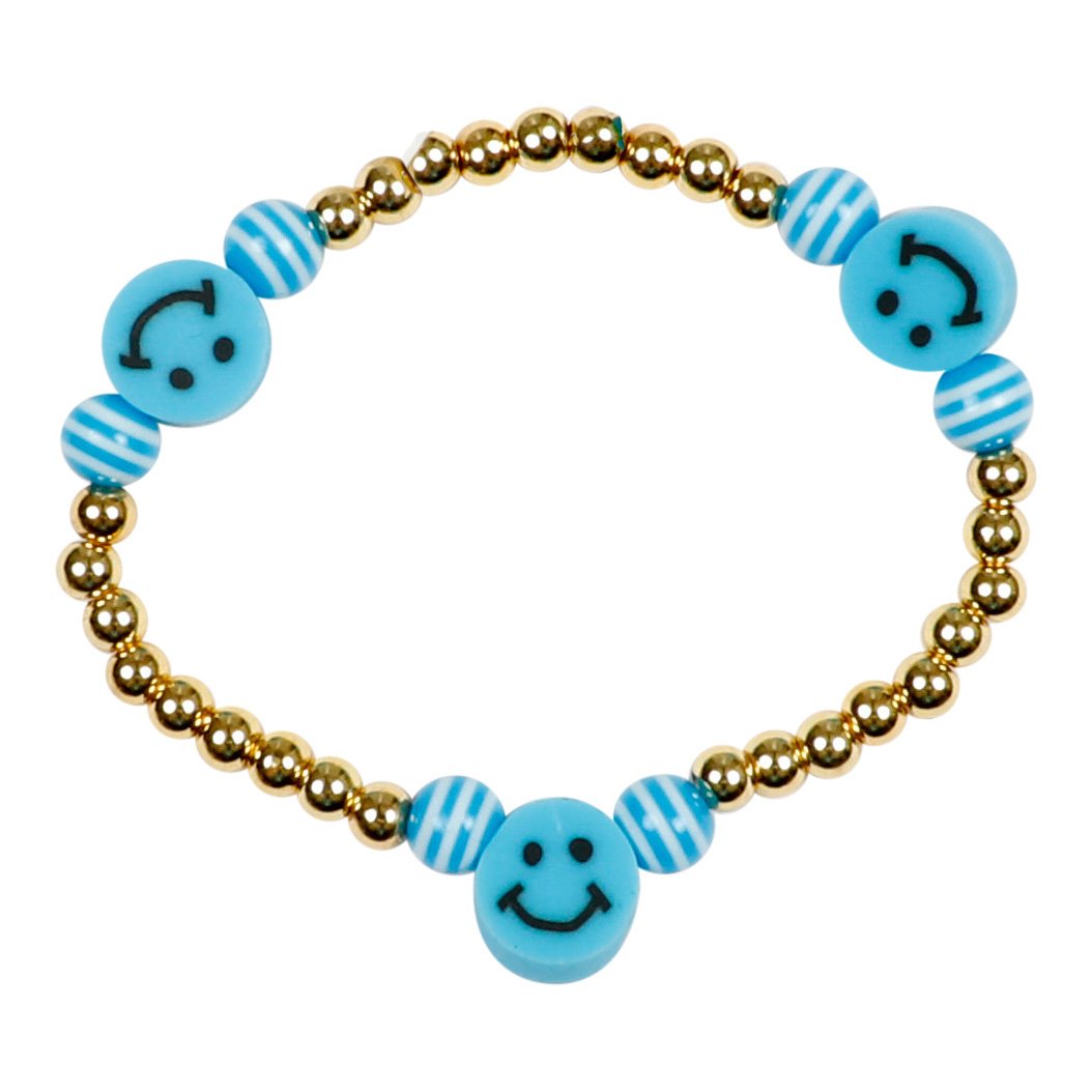 Smiley Ball Stretch Bracelet - Denny's