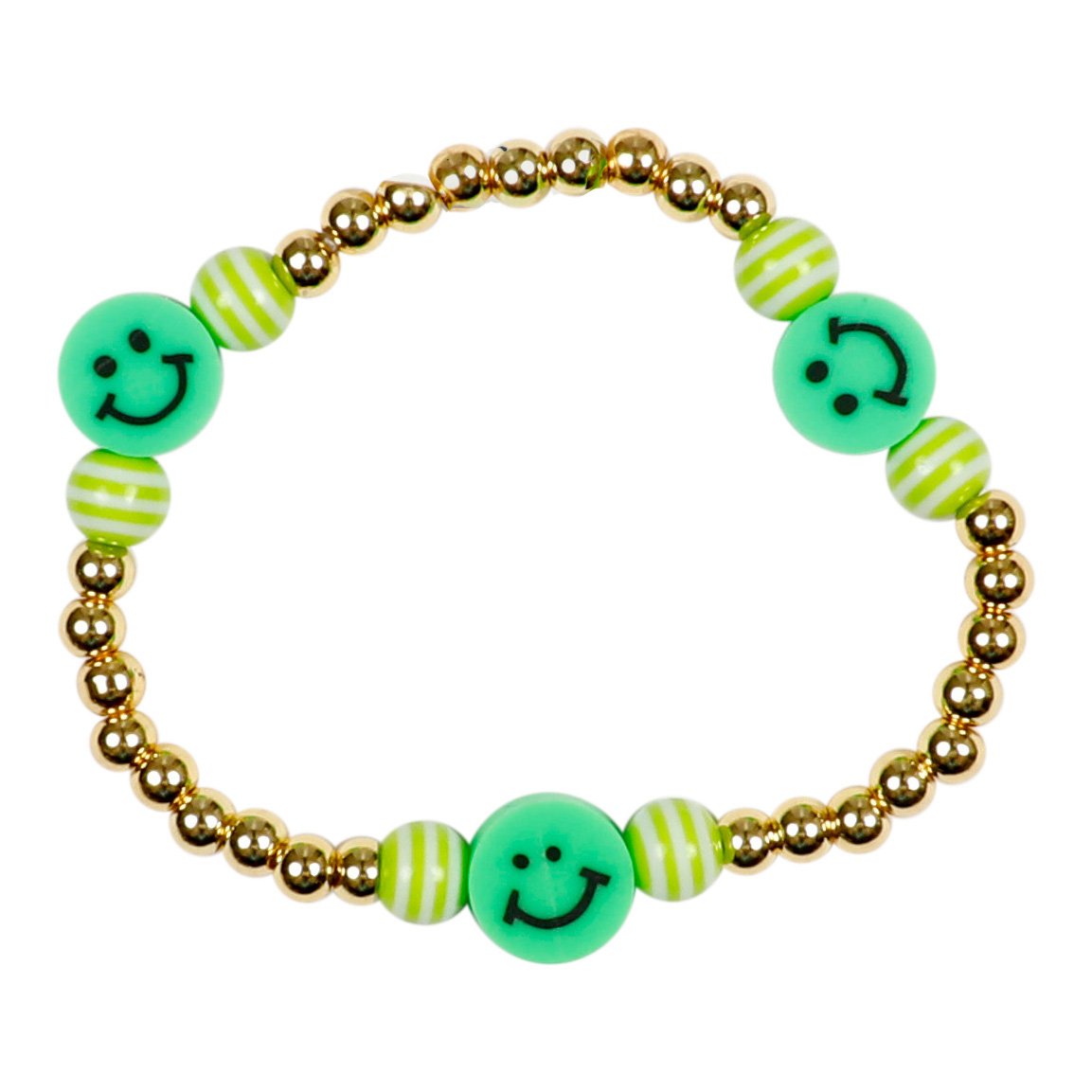 Smiley Ball Stretch Bracelet - Denny's