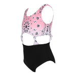 1pc Cut Out Bandana Swimsuit - Denny's