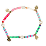 Bright Smiley Face Stretch Bracelet - Denny's