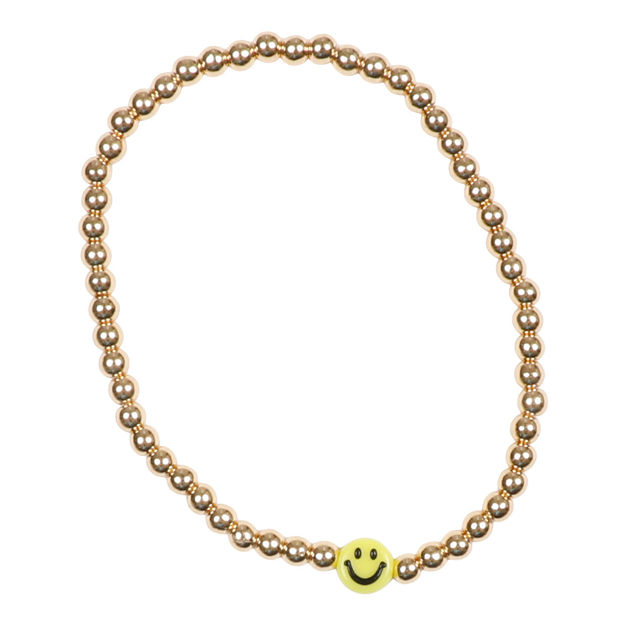 Smiley, XOXO & Smile Gold Ball Bracelet Set - Denny's