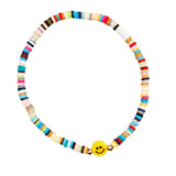 Smiley Rainbow Pearl & Gold Ball Bracelet Set - Denny's