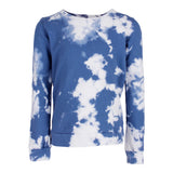 Blue Spotted Tie Dye Pullover - Denny's