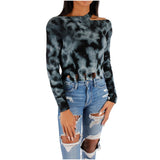 Tye Dye Ripped Sweater - Denny's