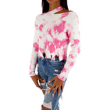 Tye Dye Ripped Sweater - Denny's