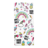 Girl Rule Wet Bag & Velour Beach Towel Sticker Set - Denny's