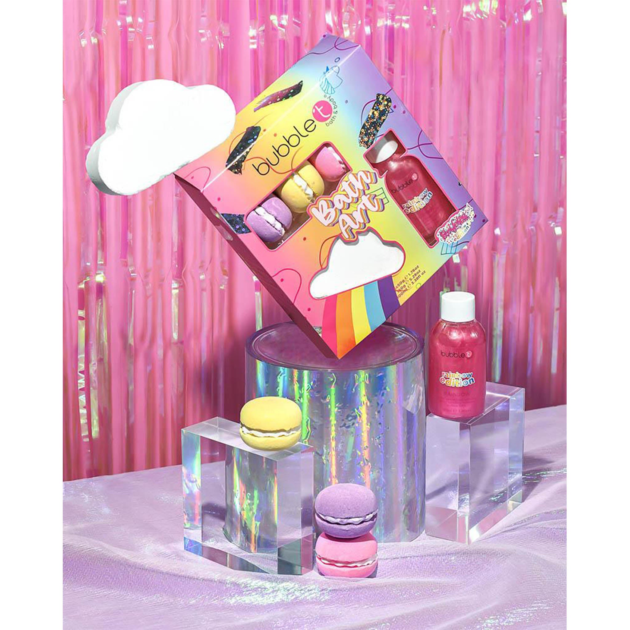 Rainbow Cloud Bath Art Set - Denny's