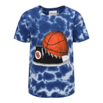 Basketball And Sneaker Tie Dye Tee - Denny's