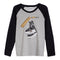 Hockey Skates Raglan Tee - Denny's