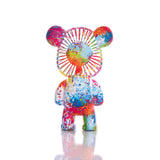 Bright Tie Dye Bear Fan - Denny's
