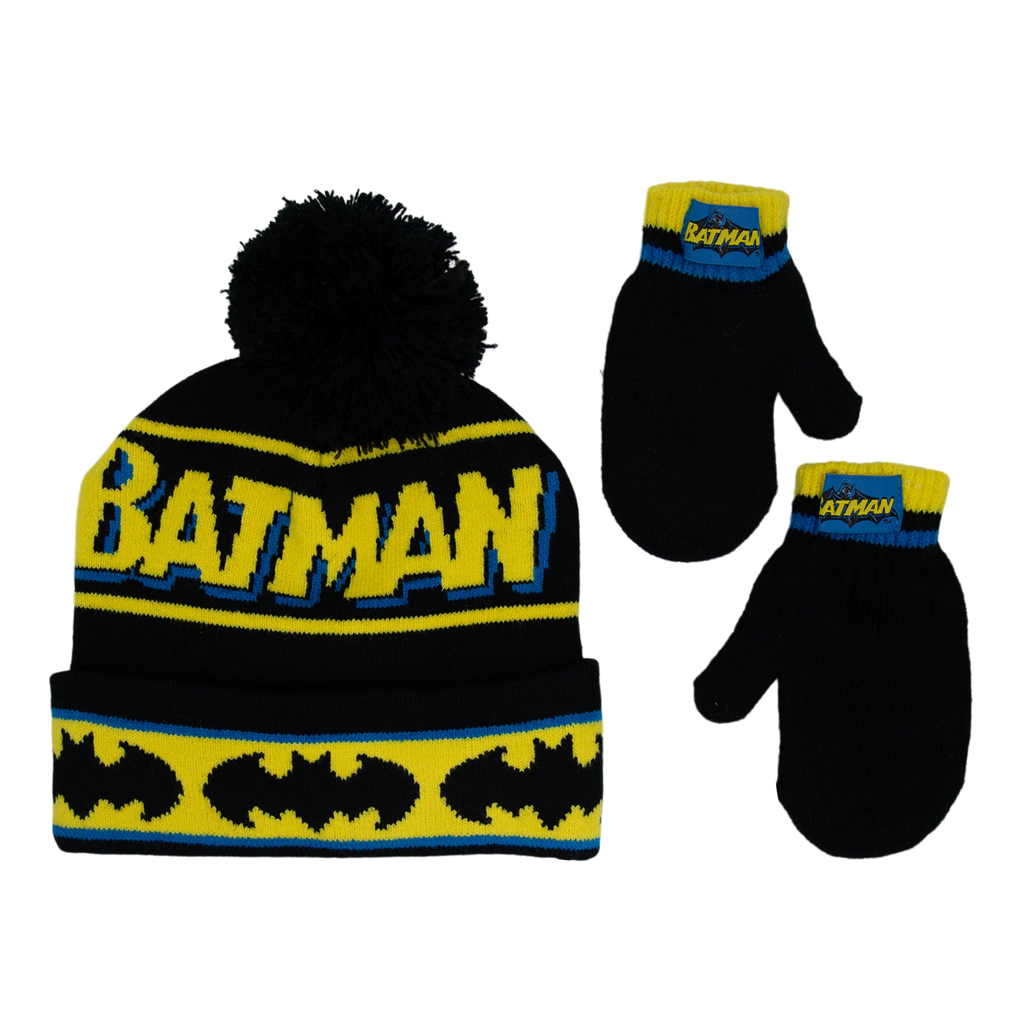 Batman Hat & Mitten Set - Denny's