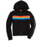 Zip Hoody with Rainbow & Rhinestuds - Denny's