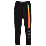 Fleece Sweatpant with Rainbow & Rhinestuds - Denny's
