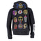 Zip Hoody With Emoji - Denny's