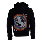 Zip Hoody Unicorn Rainbow Sherpa - Denny's