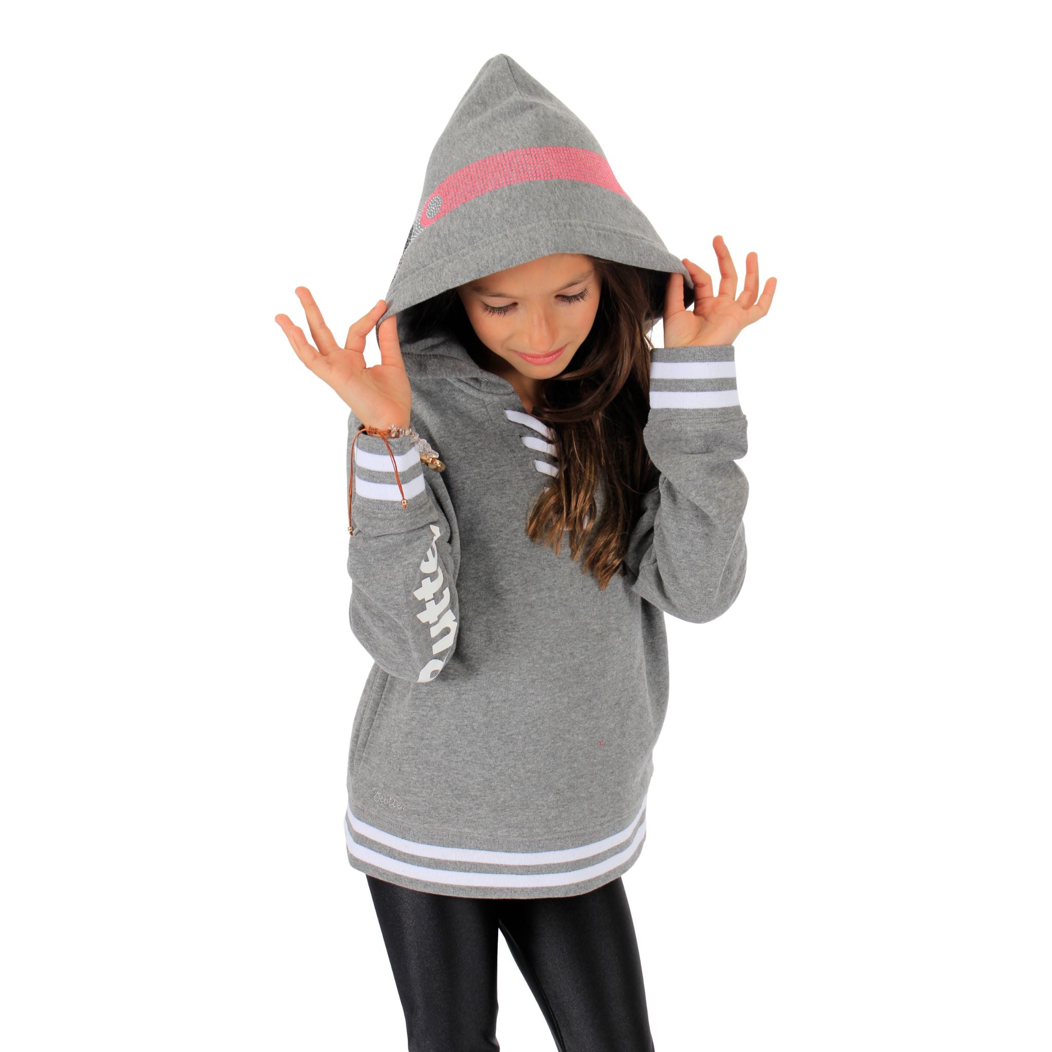 Lace Up Hoodie with Dance Mix - Denny's