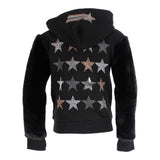 Zip Hoody with Plush Fur Sleeves - Denny's