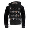 Zip Hoody with Plush Fur Sleeves - Denny's