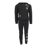 2 Piece Fleece Pullover Hoodie/Jogger Set with Stars - Denny's