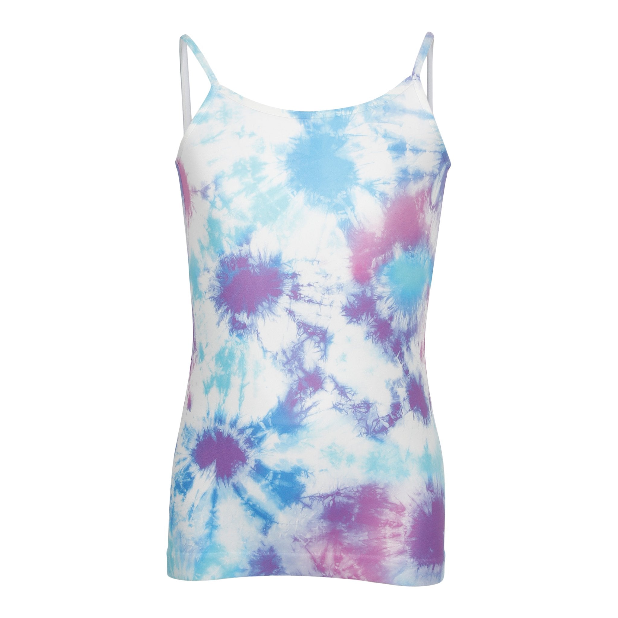 Tie Dye Blue Turq Purple Full Cami 4-6X - Denny's