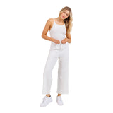 French Terry Wide Leg Sweatpant - Denny's