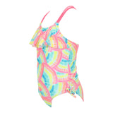 1pc Rainbow Love Tie Dye Swimsuit - Denny's