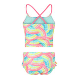 2pc Rainbow Love Tie Dye Tankini - Denny's