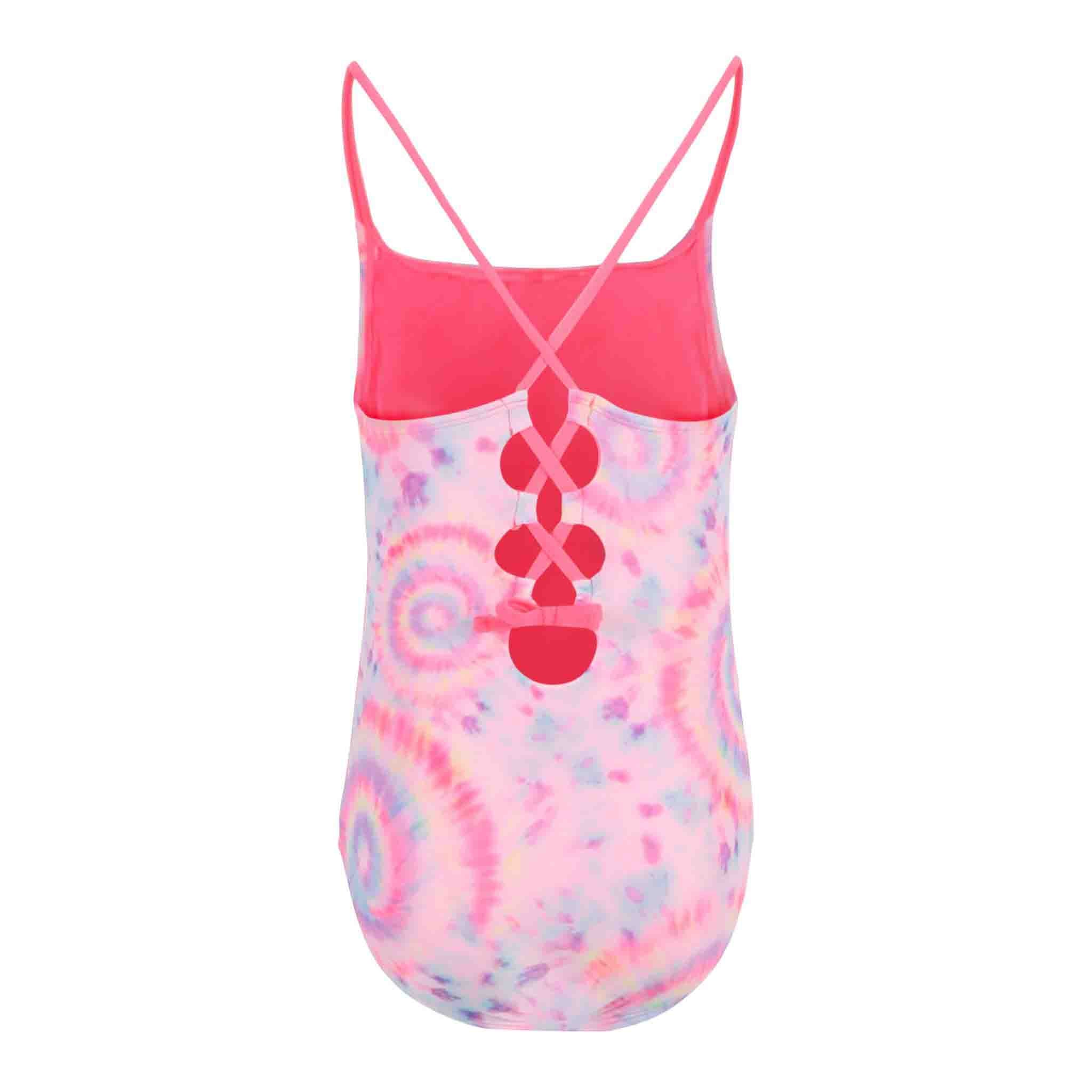 1pc Techno Tie Dye Bathing Suit - Denny's