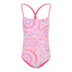 1pc Techno Tie Dye Bathing Suit - Denny's