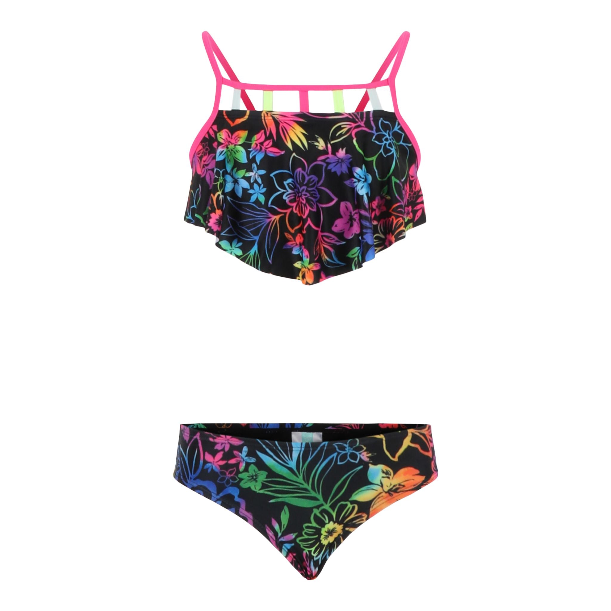 2pc Tropic Glow High Neck Bikini - Denny's